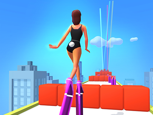 High Heels – impossible Girl Walk
